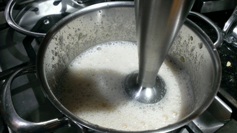 Making coconut milk