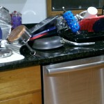 Typical kitchen mess